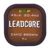 ESP VLASEC LEADCORE CAMO HNEDÝ 7M