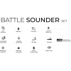 BLACK CAT BATTLE SOUNDER SET 2+1 SCHWARZ