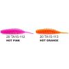 Dipované umelé nástrahy FishUP Tanta 38mm-1,5”/10ks Farba: Earthworm / Hot Pink