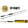 Prívlačové prúty SPORTEX NOVA Vertical RS-2 / 2-diel 195cm / 30g