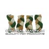 Pre psov Rawhide Small braid GREEN 6,5cm 40ks