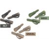 TANDEM BAITS FC Safety Lead clip with pin / 10ks farba Weed