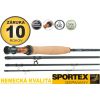 Muškárske prúty SPORTEX Kyanite Fly 4-diel 260cm / aftma 5
