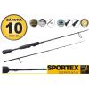 Prívlačové prúty SPORTEX Genium ultra light 2-diel 270cm / 2-8g