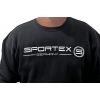 Rybárska mikina s logom Sweat Shirt čierna Veľkosť: XXL