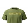 Rybárske tričko T-Shirt zelené s logom Veľkosť: XXL