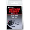 Háčik - Matt Finish Method Feeder Hook Wide Gap 10ks veľkosť: 12