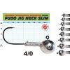 FUDO JIG PROFI Slim s krčkom 4/0 Hmotnosť: 25g / 3ks