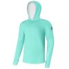 Giants fishing Funkčné tričko s dlhým rukávom UV50+Hoodie Blue|vel.2XL