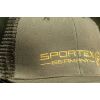 Sportex šiltovka Snap Back so sieťkou a logom olivová