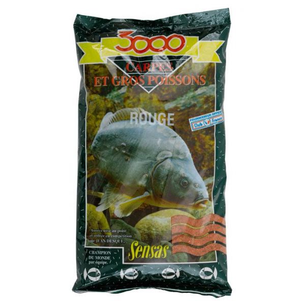 Krmivo 3000 Carpes Rouge (kapor červený) 1kg