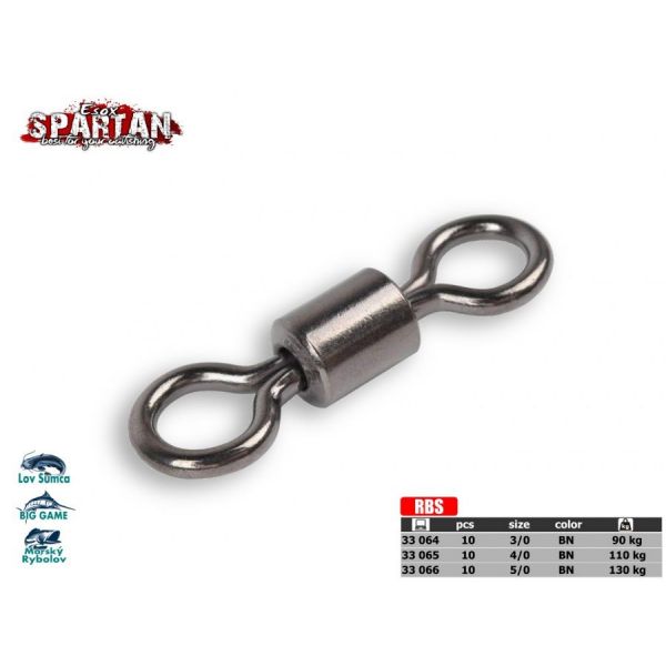 Esox SPARTAN Rolling Barrel Swivel 130kg