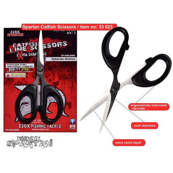 Esox Spartan Line Scissors - Rybárske nožnice