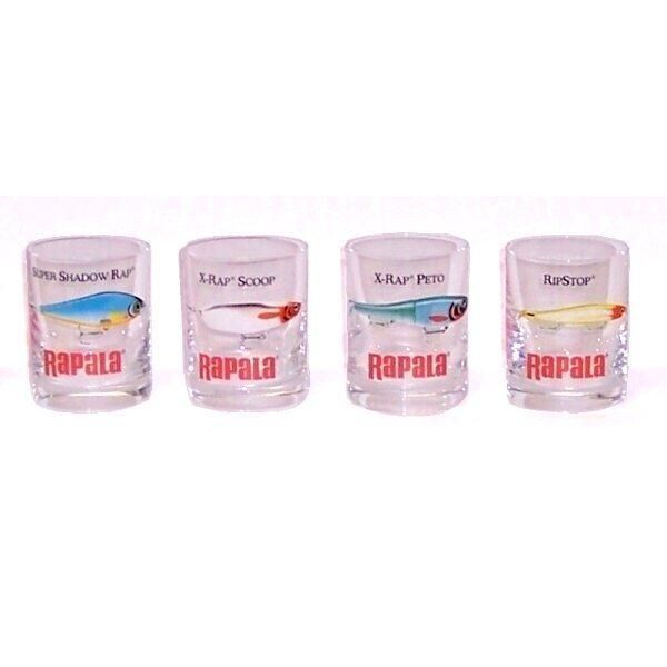 Rapala Shot Glass 4 ks