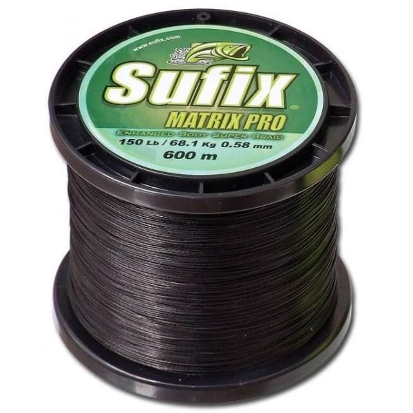 Sufix Matrix Pre 1500 m / 0,50 mm / 67,5 kg, čierna
