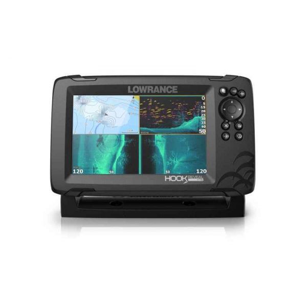 Sonar Lowrance Hook Reveal 7 Tripleshot ROW