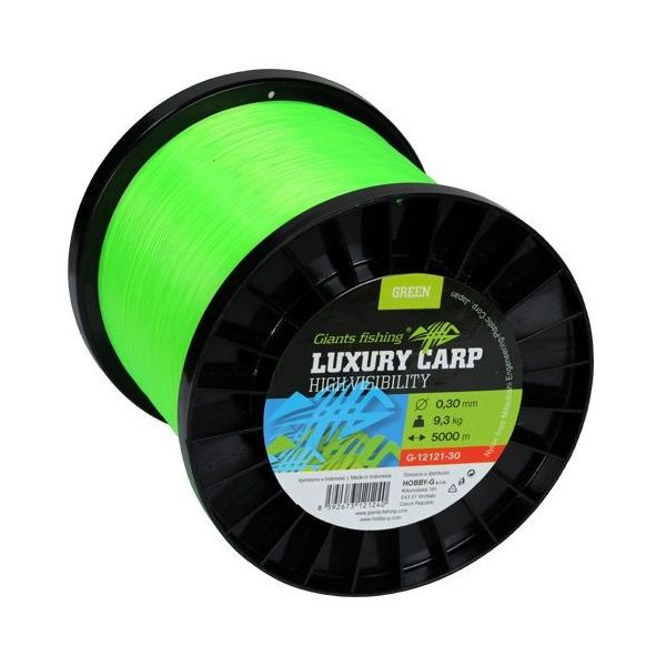 Giants fishing Vlasec Luxury Carp High-Visibility Green 5000m | 0,30mm / 9,3kg