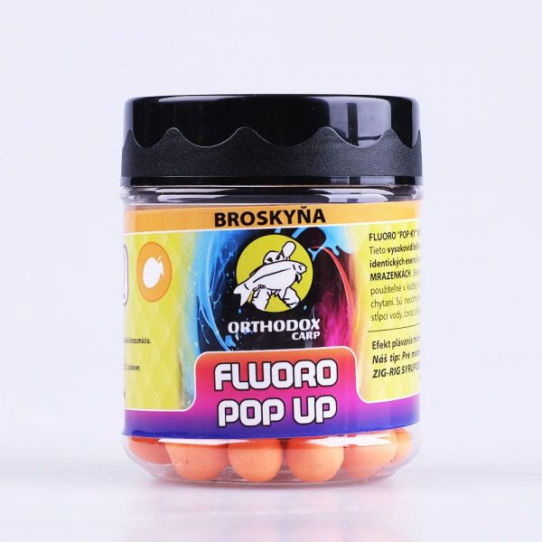 Orthodox carp fluoro pop-up Broskyňa