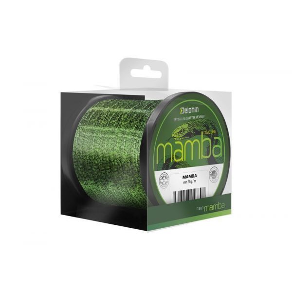 Delphin MAMBA Carp / kamufláž | 0,34mm 17,8lbs 300m