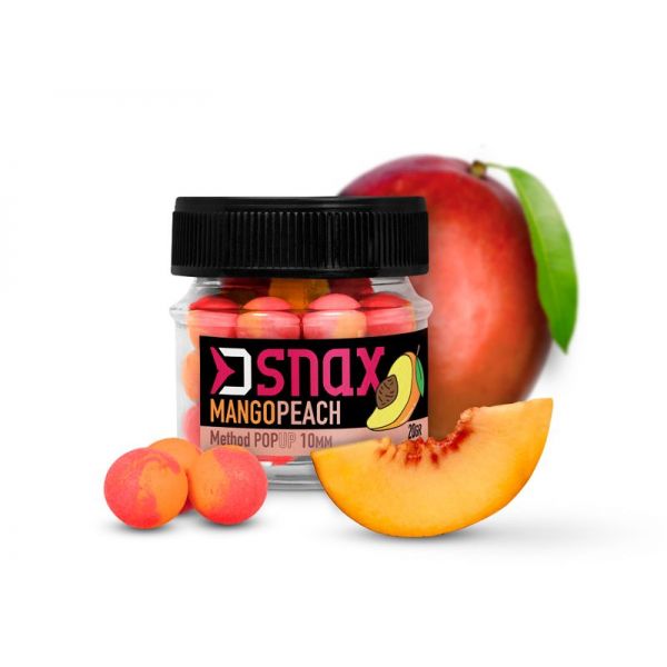 Nástraha D SNAX POP 8mm/20g | Mango-Broskyňa