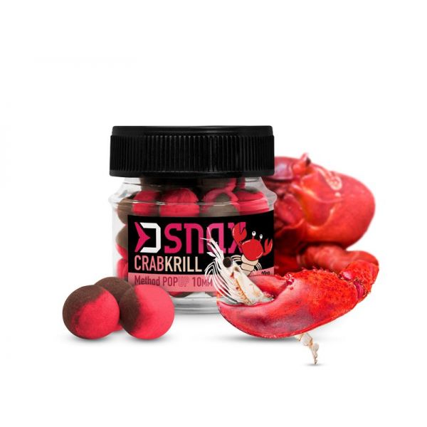 Nástraha D SNAX POP 8mm/20g | Krab-Krill