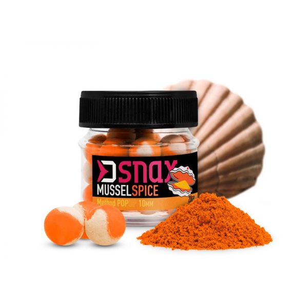 Nástraha D SNAX POP 10mm/20g | Mušľa-Korenie