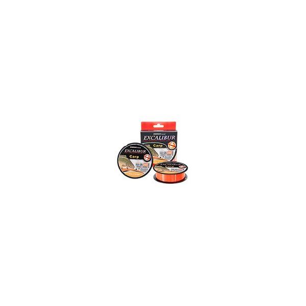 EXCALIBUR ŠNÚRA CARP FEEDER FLUO ORANŽOVÁ 300M 0,20