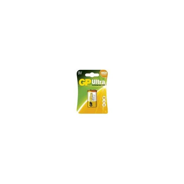 GP BATÉRIE ULTRA ALKALICKÉ 9V, 6LP3146,(6LF22,1604AU) 1KS B1951