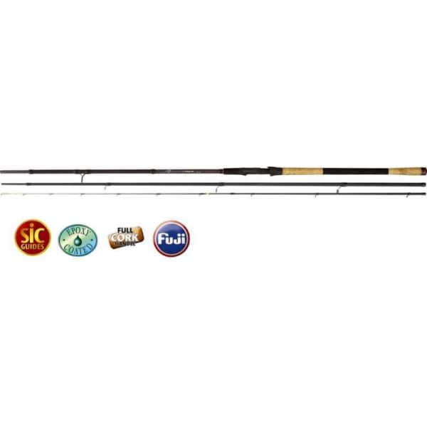Feeder prúty Black Viper III 3,60m/80g 3-diel light
