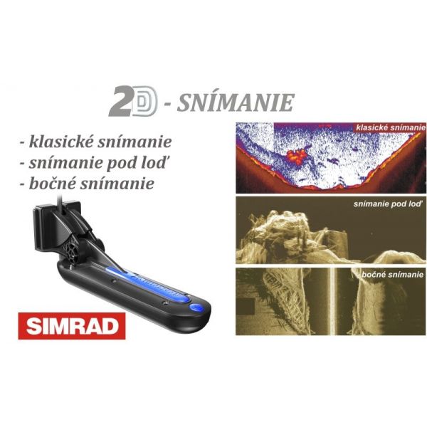 SIMRAD TotalScan™ sonda Chirp/DSI/priestorové snímanie