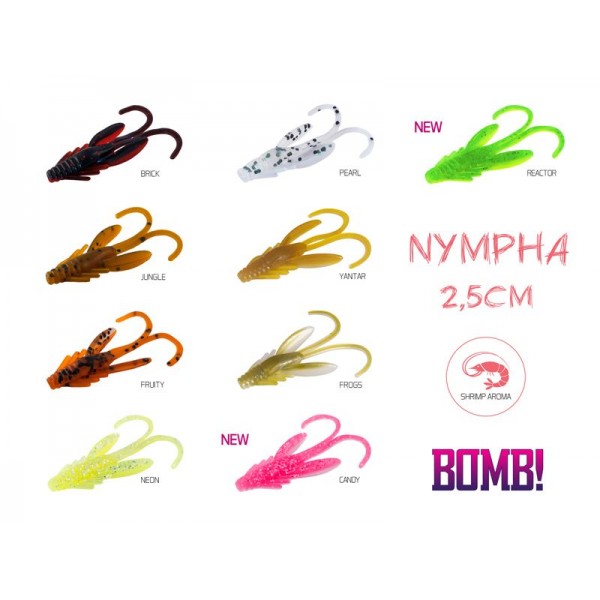 Umelá nástraha BOMB! Nympha / 10ks