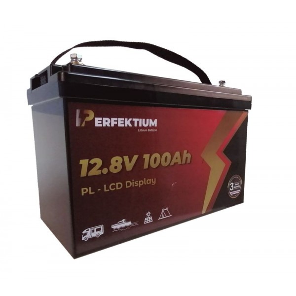 Lítiová batéria Perfectium PL s displejom 12.8V 100Ah