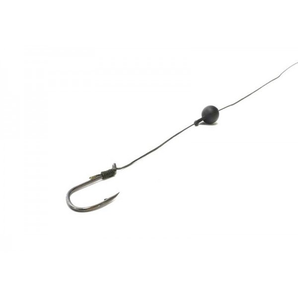 Sumcový nádväzec - jednoháčik s hrkálkou 4/0 ,60 kg - 80cm
