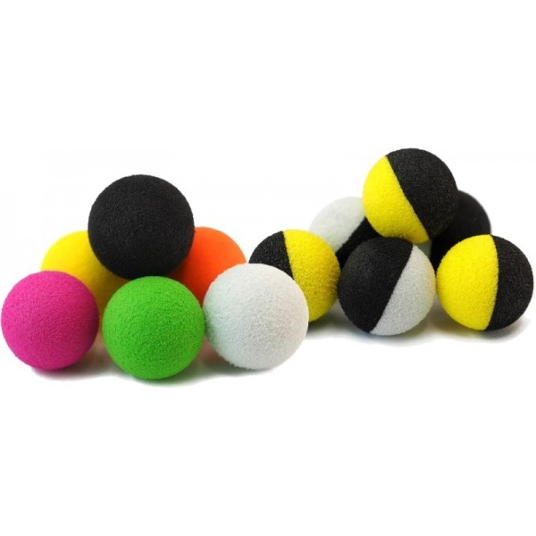 Nástraha - Zig-Balls 10 mm / 6 ks -Tandem Baits farba fluo biela