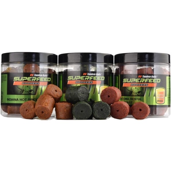 Super Feed - Hook Fatty Pellet - 14mm / 150g Strawberry Cream/Jahodový krém