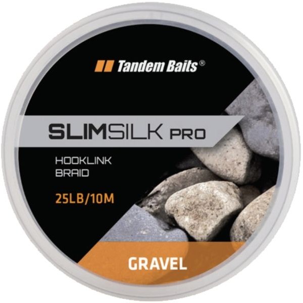 Pletená šnúra 10m / 25lb SLIMSILK určená na vodu s bujnou vegetáciou