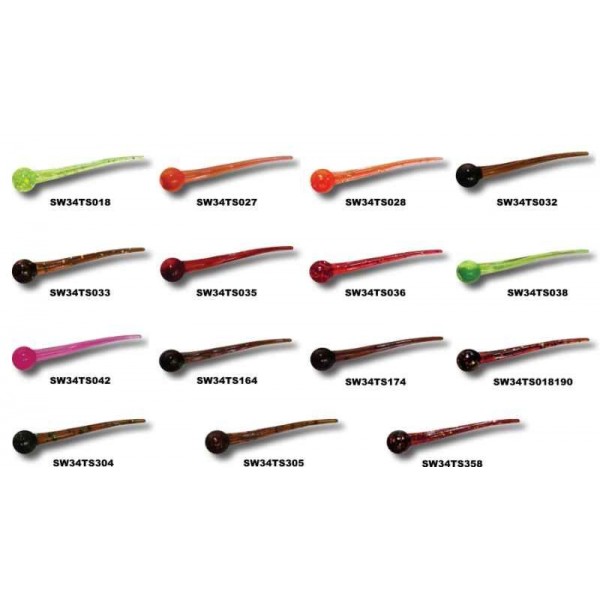 RELAX SPERM WORM 3|4 STANDARD - cena za 1ks / 25ks farba SW34TS032