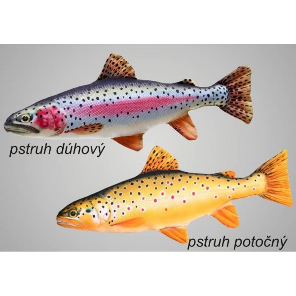 Dekoračný vankúš - PSTRUH