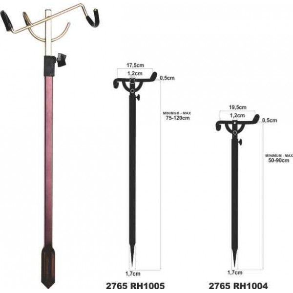 Feeder stojan na prúty 50/90cm