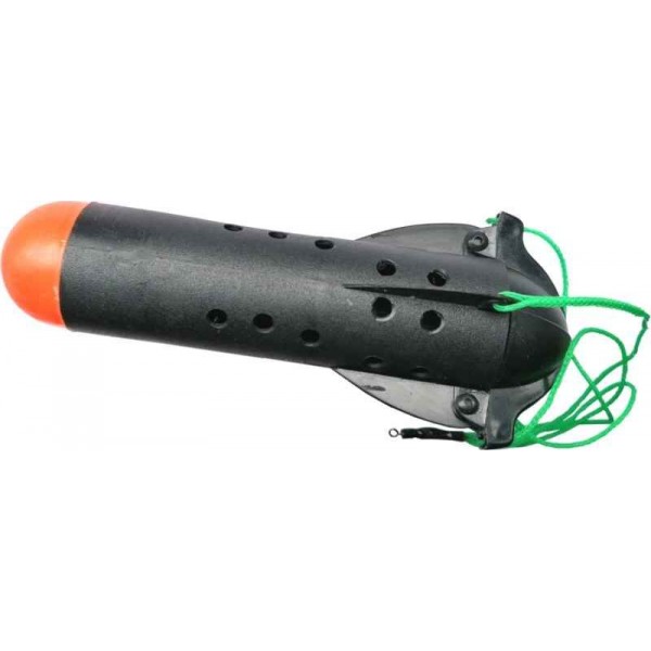 Krmná raketa so zatváraním dĺžka 19cm priemer 4,5cm