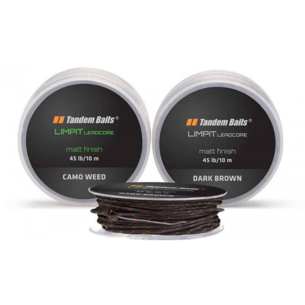 Nadväzcová šnúra Tandem Baits Limpit Leadcore 45lb/10m farba: kamufláž