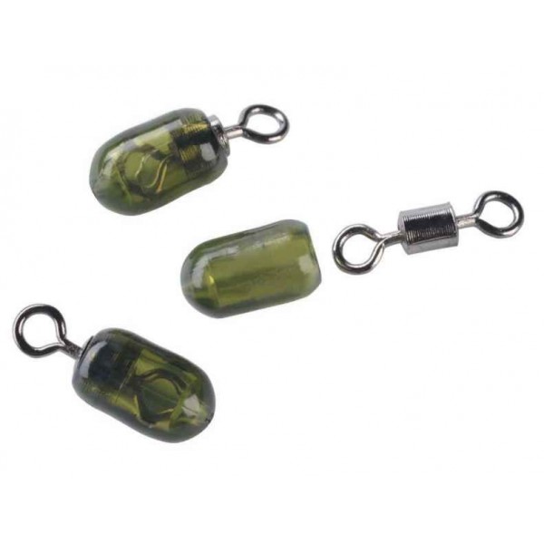Obratlík s ochranou Method Feeder Swivel beads 10ks Veľkosť: L