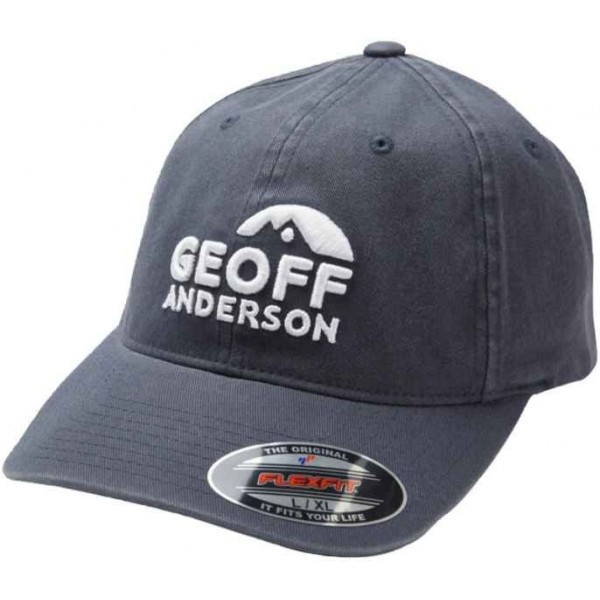 Šiltovka Geoff Anderson Flexfit Washed modrá 3D logo Veľkosť: L/XL