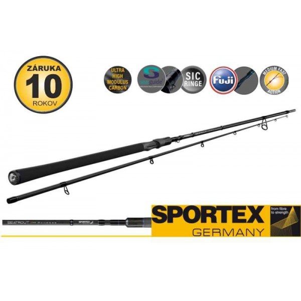 Prívlačové prúty Seatrout Xpert Finesse 2-diel 280cm / 15g