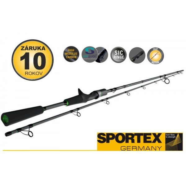 Prívlačové prúty JIG-Xpert Barsch-Ostriež baitcast 2-diel 188cm / 4-18g