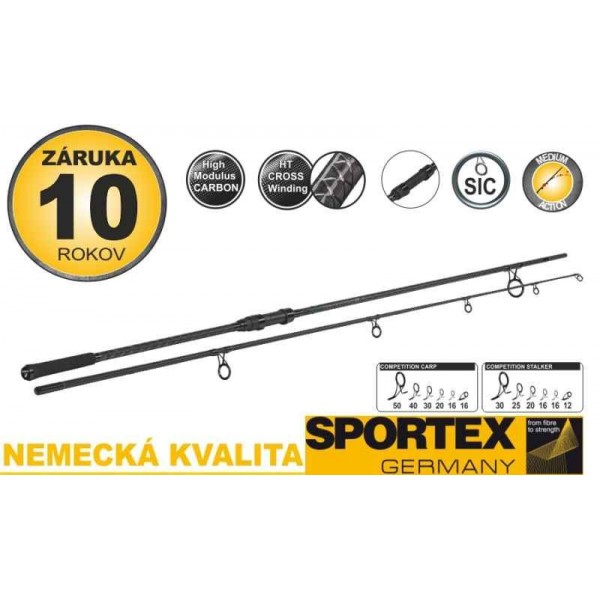 Kaprárske prúty Competition Carp CS-4, 2-diel