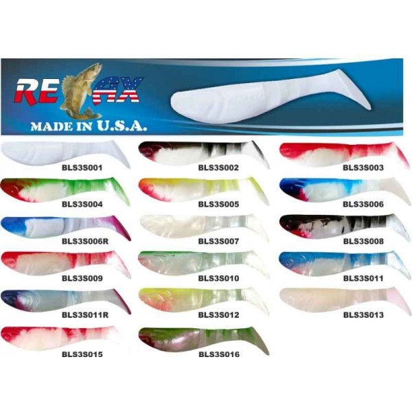 RELAX kopyto RK3-7,5cm - prívlačová nástraha 10ks farba: 0015 - cena za 1ks