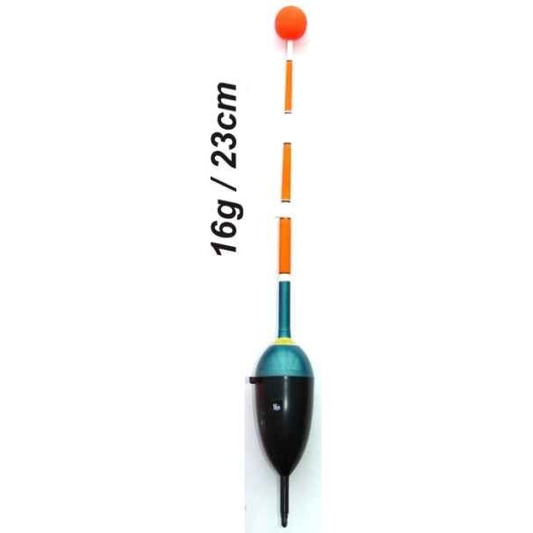 Plavák na ryby, dĺžka 230mm / nosnosť 16 gr