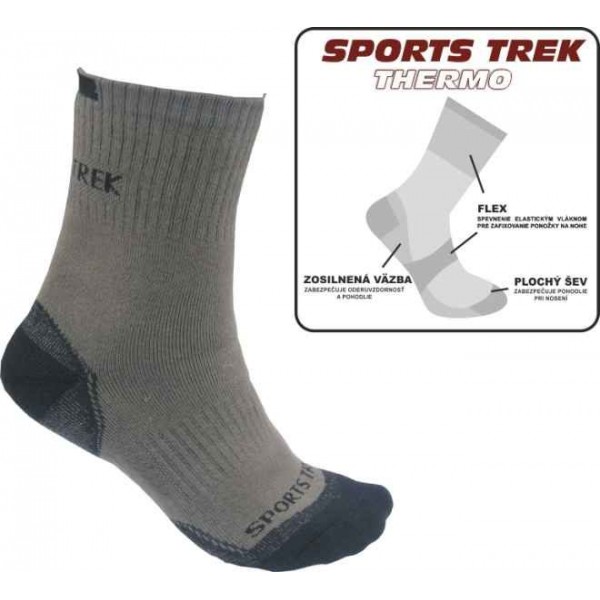Termo ponožky SPORTSTrek Thermo veľkosť 37-40
