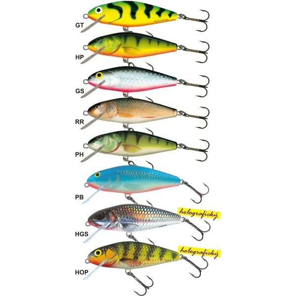 Salmo rybarske voblery perch PH12F farba PH